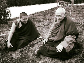 Đức Yangthang Rinpoche và Ngài Dilgo Khyentse Yangsi Rinpoche