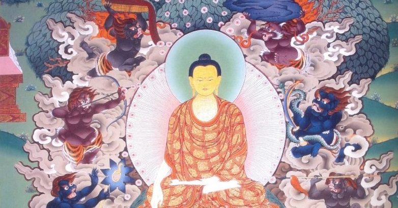 Đức Phật quán chiếu sâu thẳm từ vô thủy vô minh để thấu tột phiền não khổ đau