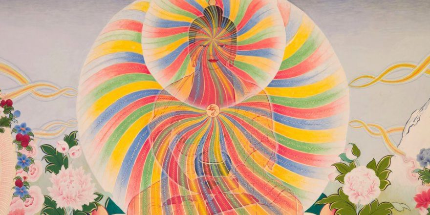 Buddha rainbow body