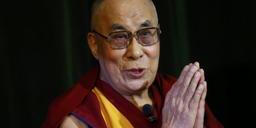 Tibetan spiritual leader, the Dalai Lama speaks during a news conference at Magdalene College in Oxford, Britain September 14, 2015.  REUTERS/Darren Staples